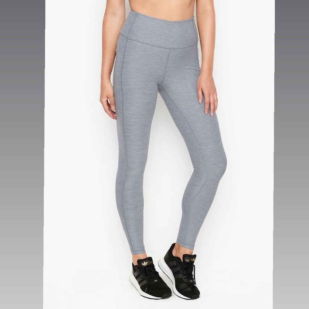 Victoria’s Secret Incredible Essential Legging Size 2 Silver/Fog Blue Heather